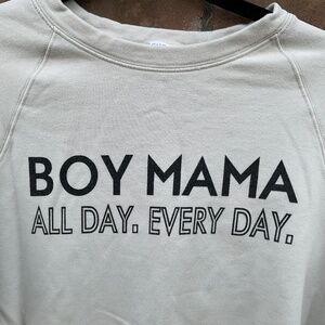 SOFT STRETCHY BOY MAMA SWEATSHIRT 💪💪
